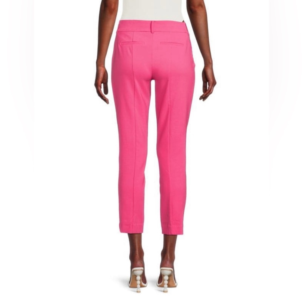 TOMMY HILFIGER-NWT Women's Pink Cropped Trousers - Picture 2 of 14
